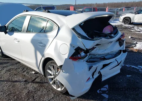 2017 Mazda Mazda3 Touring 2.5 from USA, damaged, VIN 3MZBN1L31HM142935